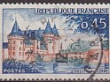 France 1961 Vistas 45 F Multicolor Scott 1009. Francia 1009. Subida por susofe